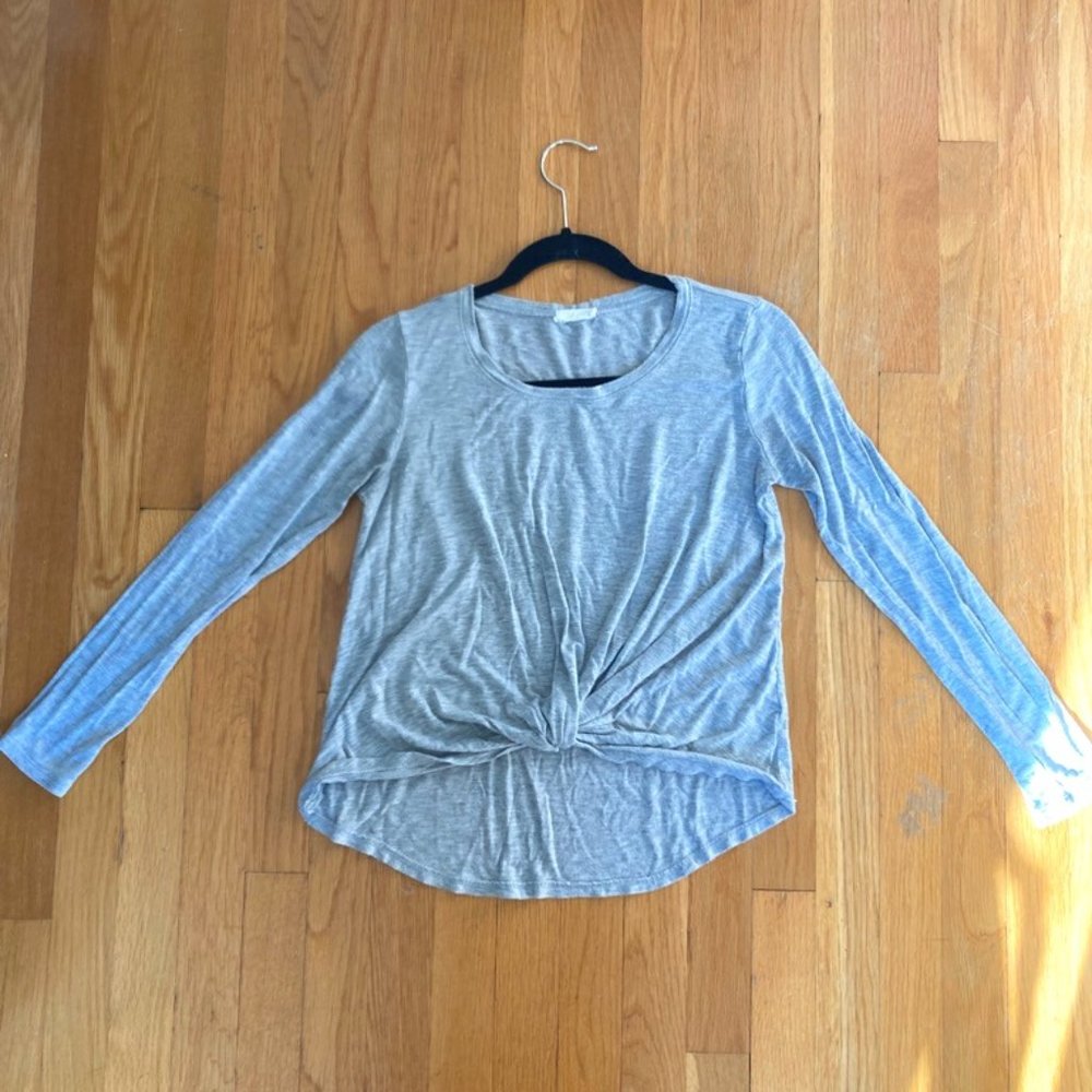 Anthropologie Twist Front Top